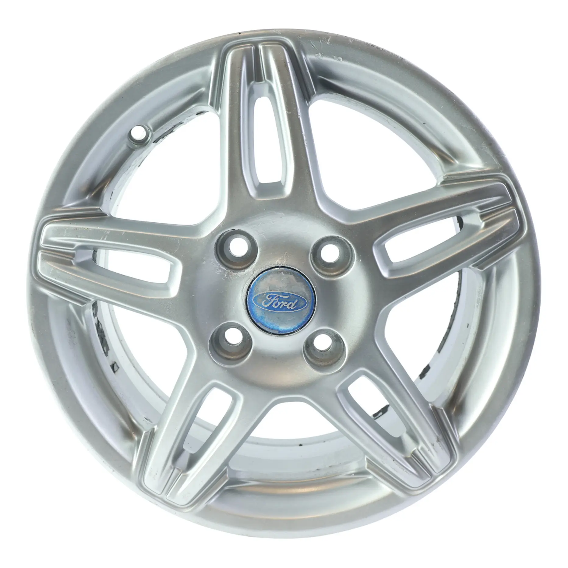 Ford Fiesta MK7 Llanta Aleación Plata 15" 6J ET:47.5 C1BC-1007-BB