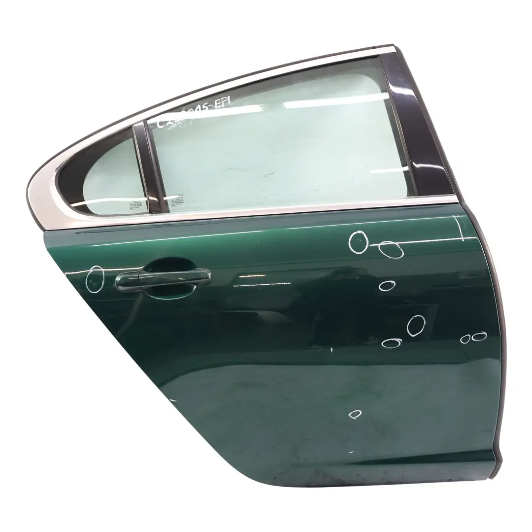 Jaguar XF X250 Door Rear Right O/S Emerald Fire - 2074 - SKU C2Z2015-EFI - Part number C2Z2015