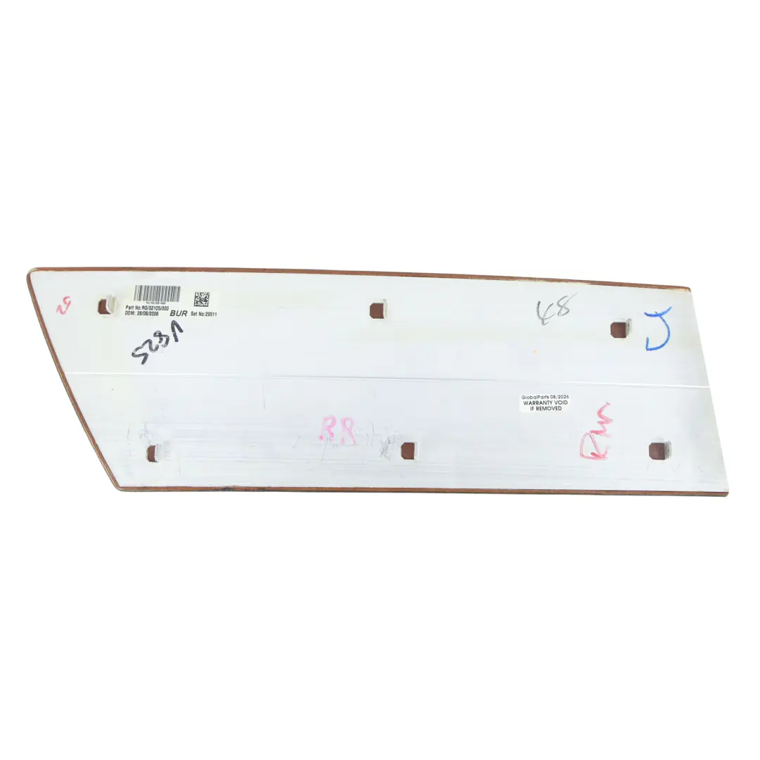 Jaguar XF X250 Kit Rivestimento Legno Interno Porta Grigio Scuro Quercia - SKU C2Z9522 - Numero di parte C2Z9522
