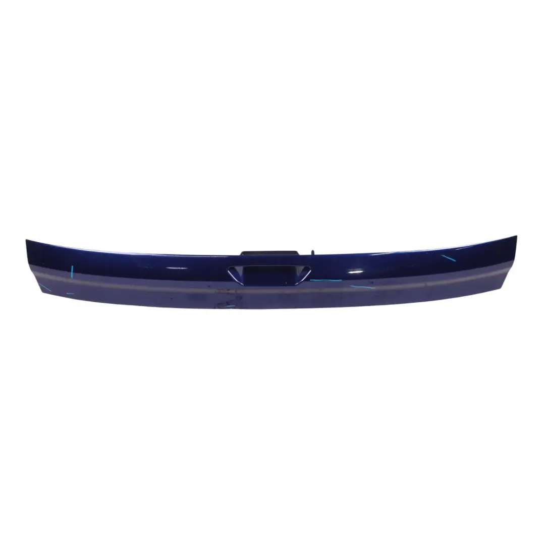 Mk2 Rear Tailgate Trim Cover Deep Impact Blue - J4 to Ford Kuga with Part number CJ54-S423A40-AFW Ford Kuga Mk2 Rear Tailgate Trim Cover Deep Impact Blue - J4 - SKU CJ54-S423A40-AFW-DIB - Part number CJ54-S423A40-AFW