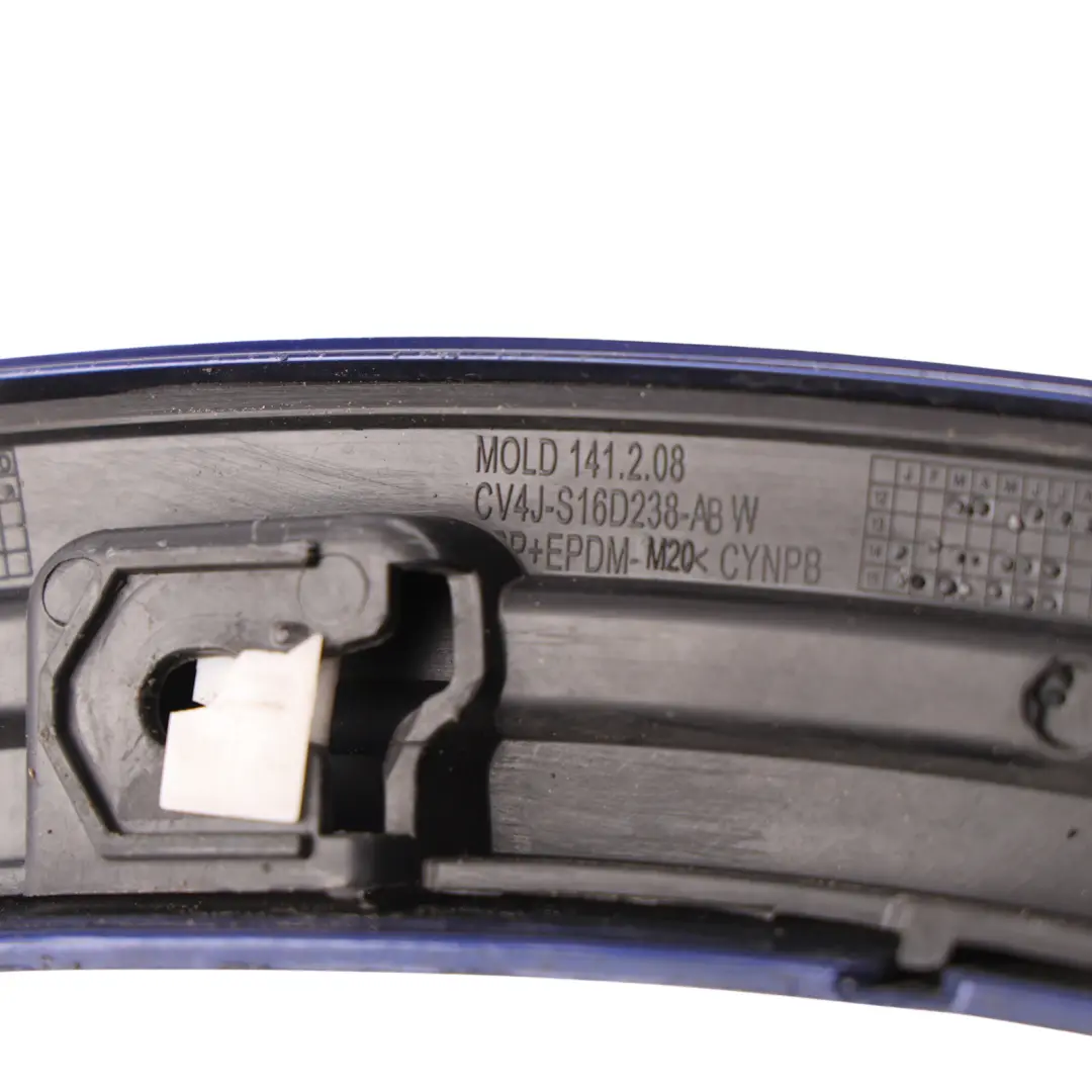 Mk2 Wheel Arch Trim Moulding Front Right O/S Deep Impact Blue - J4 to Ford Kuga with Part number CV4J-S16D238-ABW Ford Kuga Mk2 Wheel Arch Trim Moulding Front Right O/S Deep Impact Blue - J4 - SKU CV4J-S16D238-ABW-DIB - Part number CV4J-S16D238-ABW