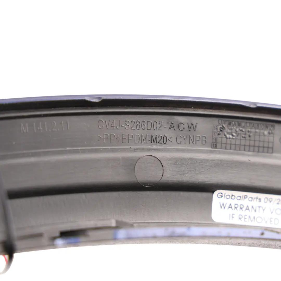 C520 Rear Wheel Arch Trim Right O/S Deep Impact Blue-J4 CV4JS286D02ACW to Ford Kuga with Part number CV4J-S286D02-ACW Ford Kuga C520 Rear Wheel Arch Trim Right O/S Deep Impact Blue-J4 CV4JS286D02ACW - SKU CV4J-S286D02-ACW-DIB - Part number CV4J-S286D02-ACW