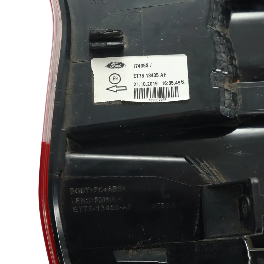 Ford Transit Courier Rear Tail Light Lamp Taillight Left N/S ET76-13405-AF - SKU ET7613405AF - Part number ET7613405AF
