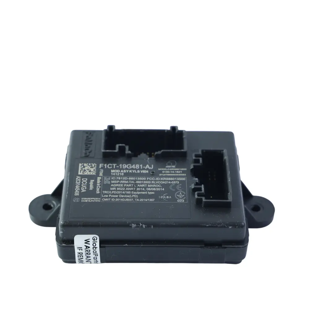 MK2 Module Commande Entrée Sans Clé ECU pour Ford Kuga à propos du numéro de pièce F1CT-19G481-AJ Ford Kuga MK2 Module Commande Entrée Sans Clé ECU - SKU F1CT-19G481-AJ - Numéro de pièce F1CT-19G481-AJ