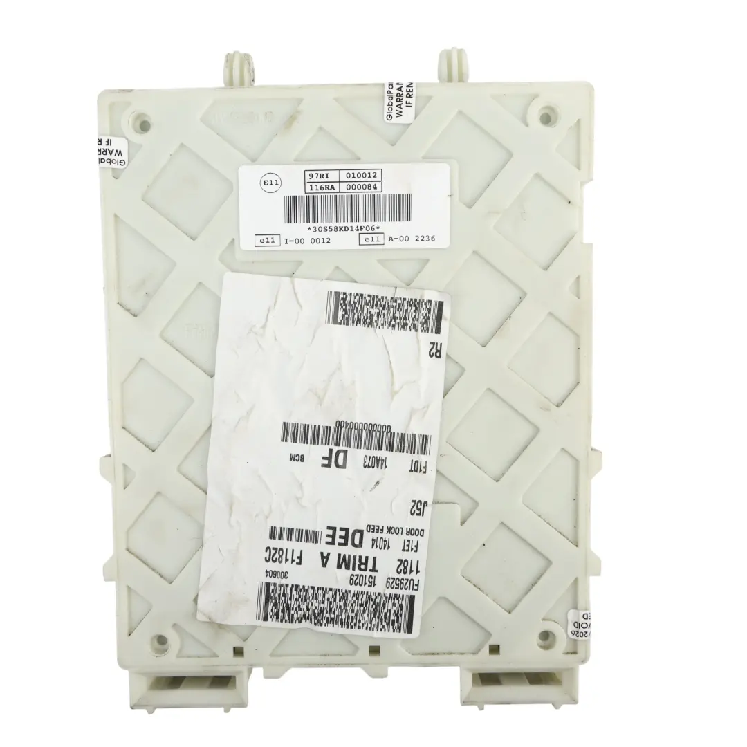Mk3 BCM Body Control Module Fuse Box Fusebox 1.5 TDCi to Ford Focus with Part number F1DT-14A073-DF Ford Focus Mk3 BCM Body Control Module Fuse Box Fusebox 1.5 TDCi - SKU F1DT-14A073-DF - Part number F1DT-14A073-DF