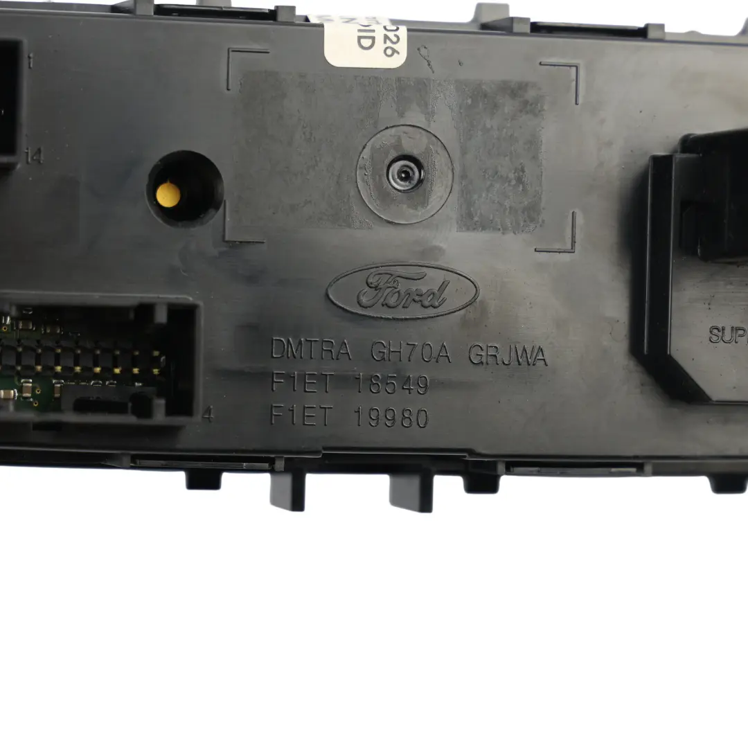 Ford Focus Mk3 Air Conditioning A/C Heater Control Panel Switch - SKU F1ET-19980-AK - Part number F1ET-19980-AK