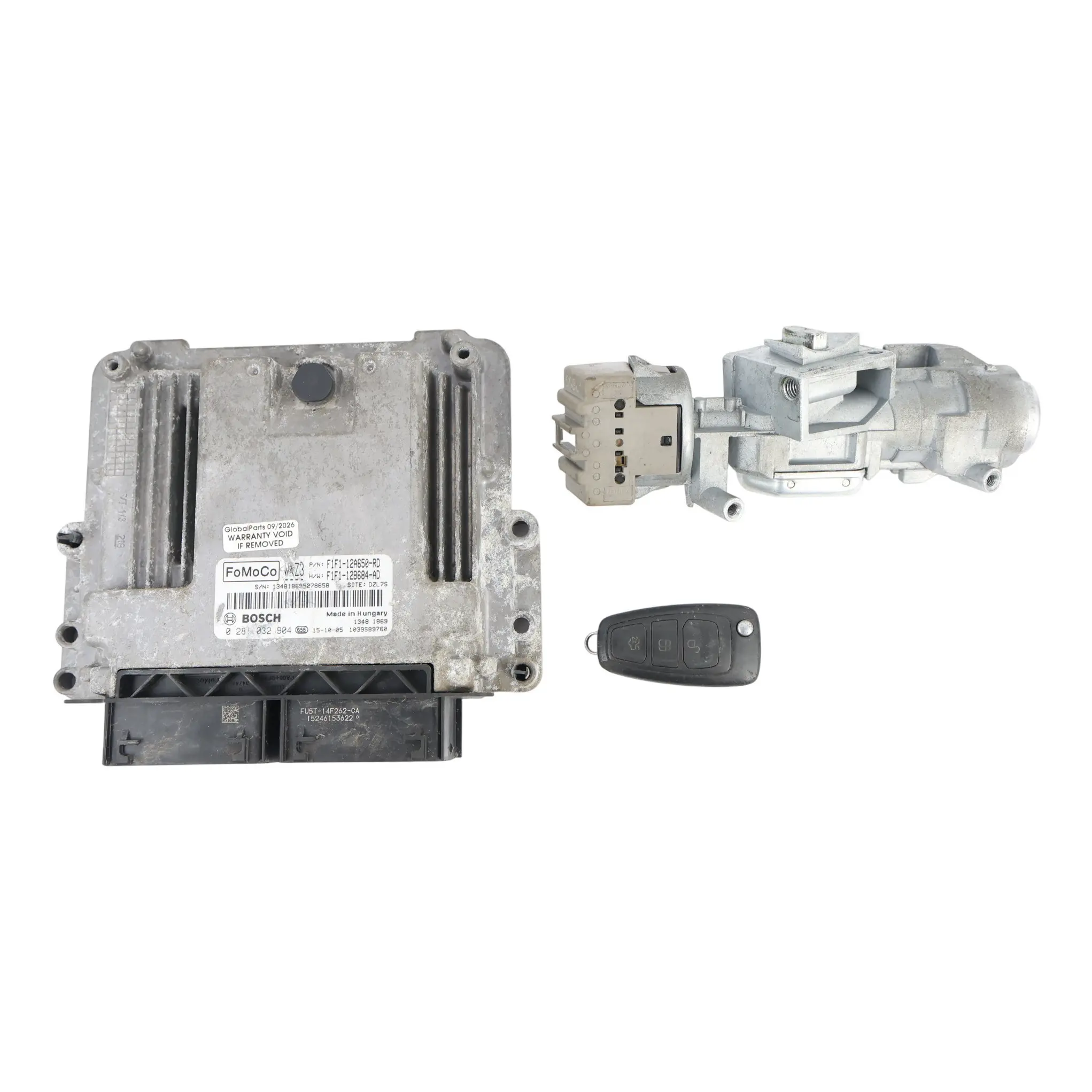 Ford Focus Mk3 Centralina Motore 120 CV 1.5 Diesel Manuale F1F1-12A650-RD Kit