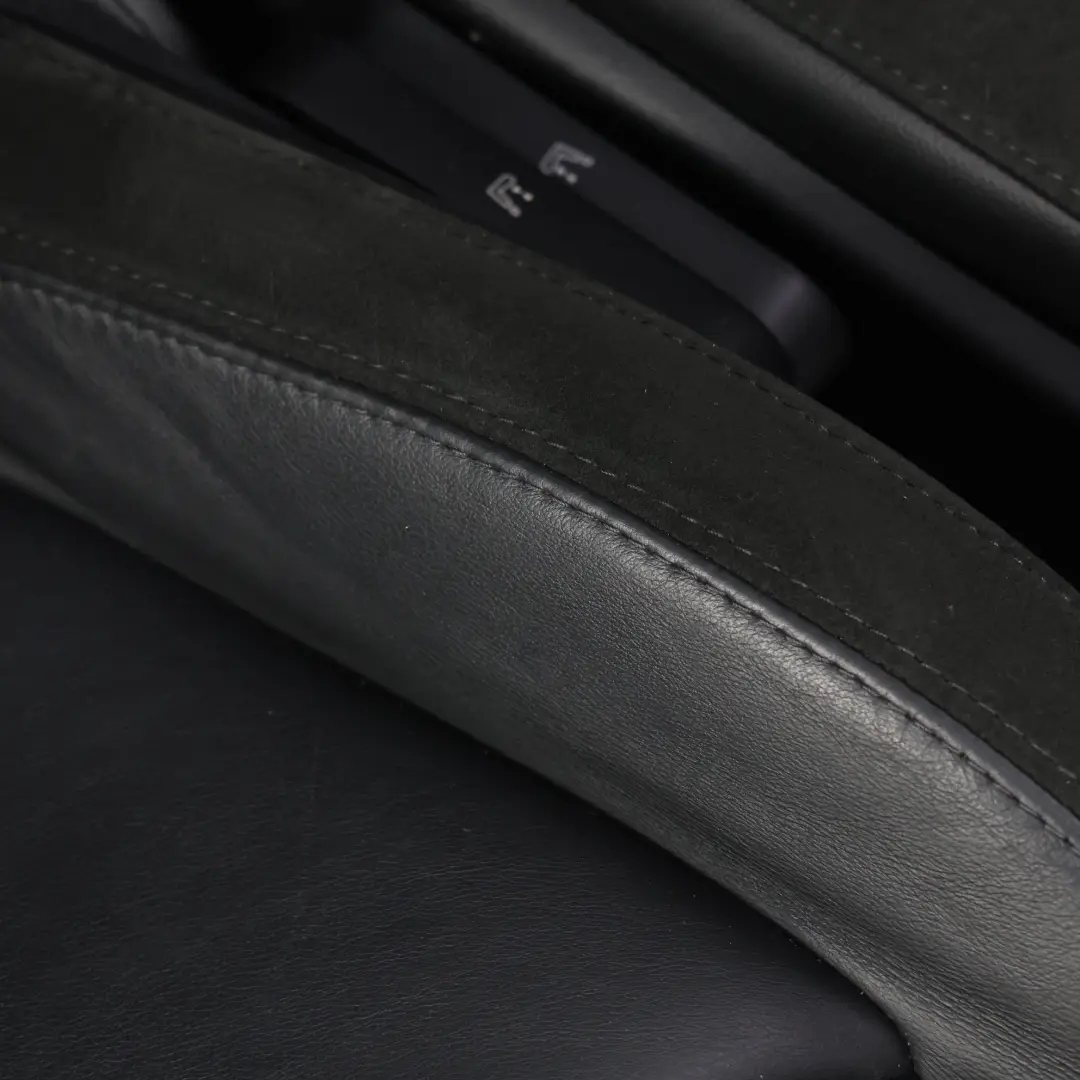 Mini F56 Heated Sport Seats Leather Cross Punch Carbon Black Set Front Rear Seat - SKU F56-SPORT-CARBONBLACK-LEATHER-SEATS-1 - Part number F56-SPORT-CARBONBLACK-LEATHER-SEATS