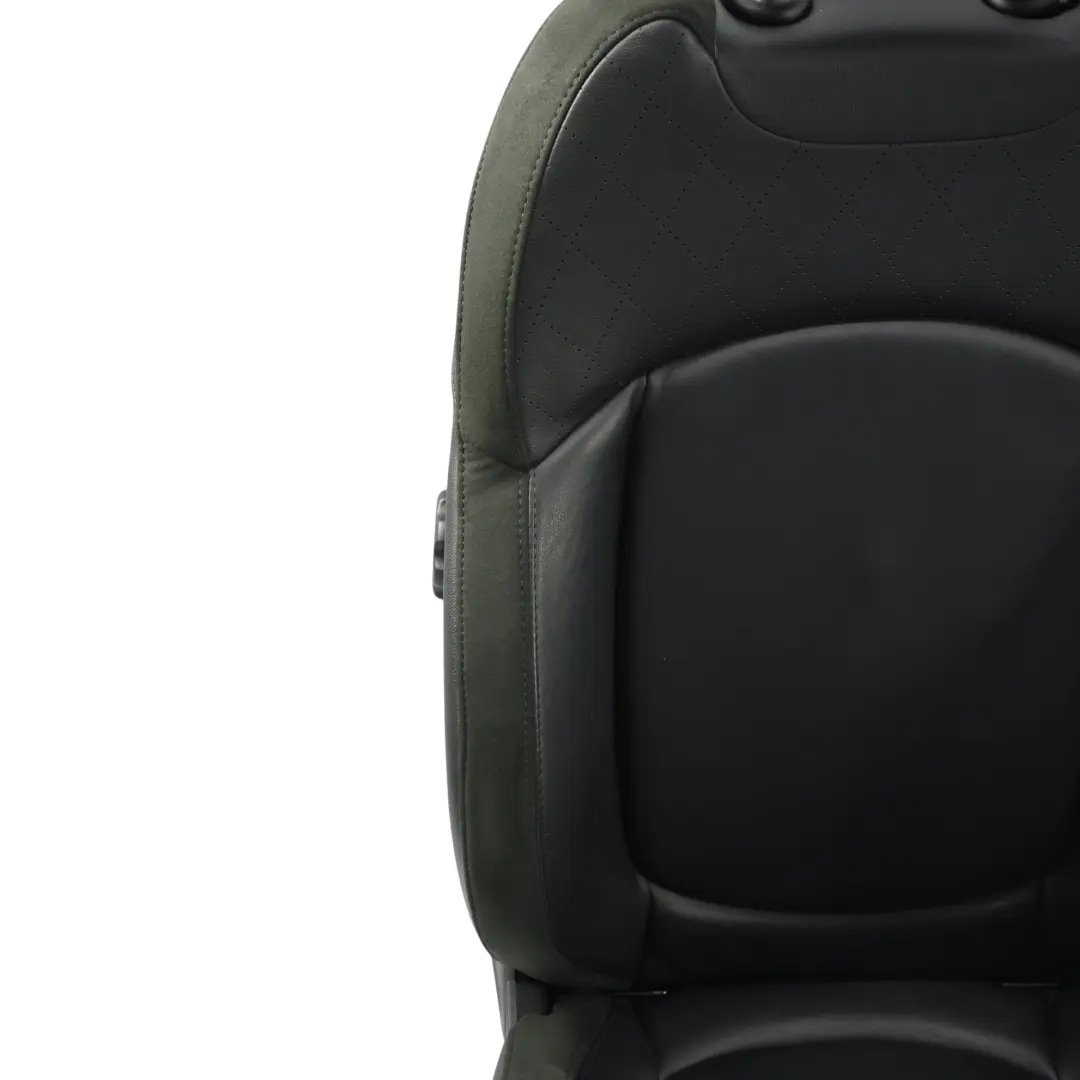 Heated Sport Seats Leather Cross Punch Carbon Black Set Front Rear Seat to Mini F56 with Part number F56-SPORT-CARBONBLACK-LEATHER-SEATS Mini F56 Heated Sport Seats Leather Cross Punch Carbon Black Set Front Rear Seat - SKU F56-SPORT-CARBONBLACK-LEATHER-SEATS-1 - Part number F56-SPORT-CARBONBLACK-LEATHER-SEATS