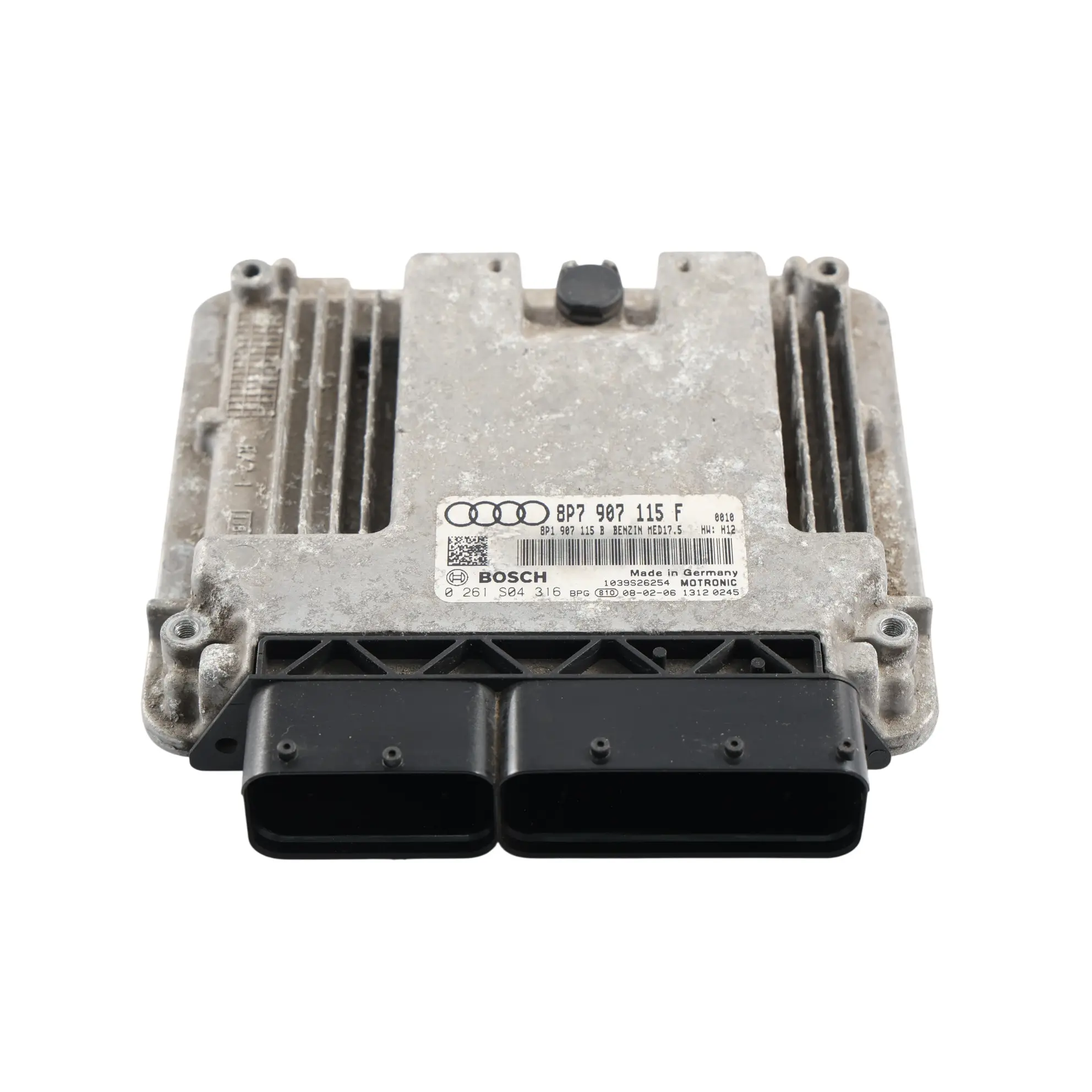 Audi A3 8P 1.8 TFSI BZB 160HP Motor Steuergerät ECU 8P7907115F Manuell