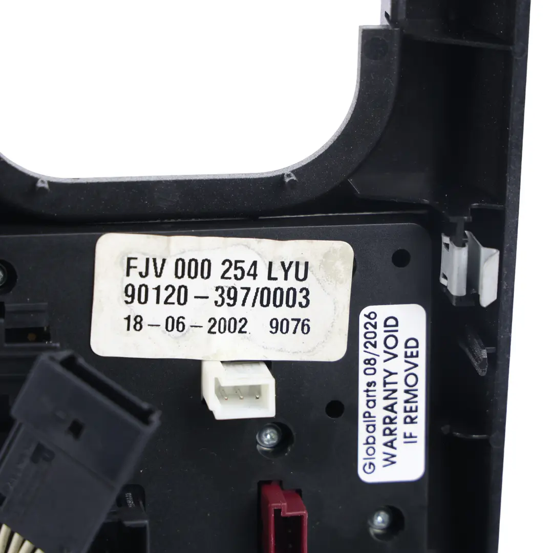 Range Rover L322 High Low Range Hill Descent Switch Panel - SKU FJV000254LYU-1 - Part number FJV000254LYU