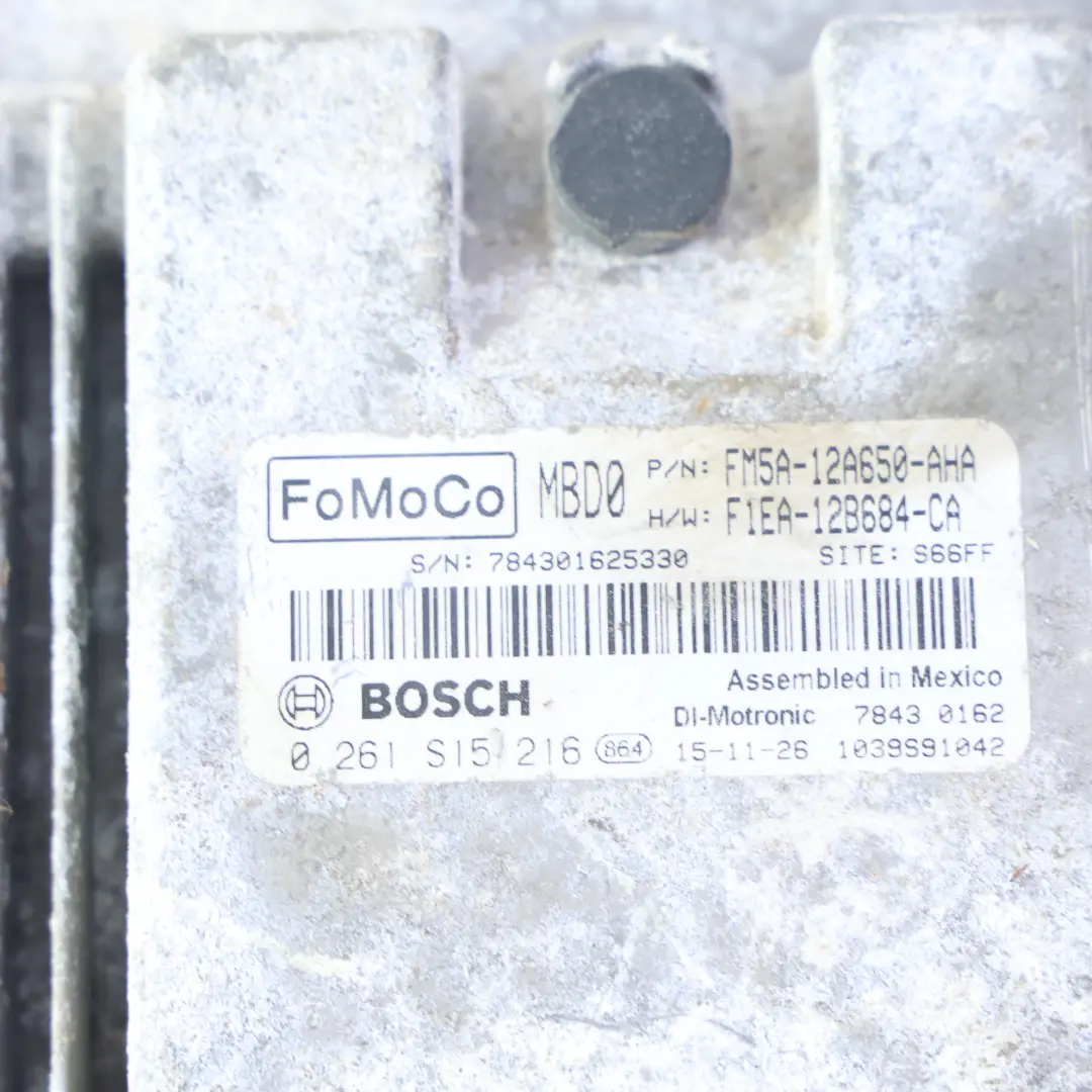 Ford Focus ST Mk3 Engine Control Unit ECU Kit Manual - SKU FM5A-12A650-AHA - Part number FM5A-12A650-AHA