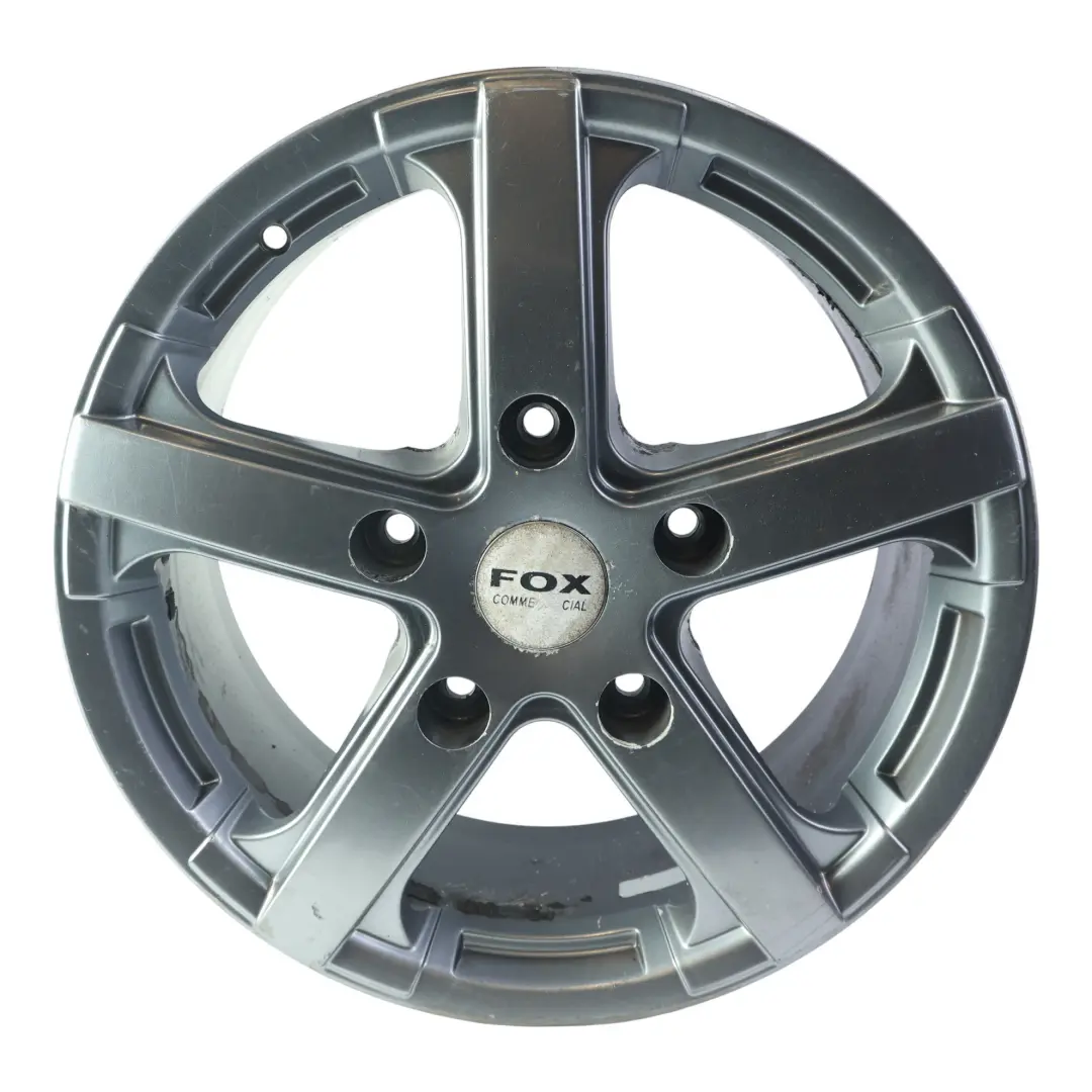 Ford Transit FOX Viper VAN Grey Alloy Wheel Rim 18" 7.5J 5x160 - SKU FOX-VIA-18-1 - Part number FOX-VIA-18