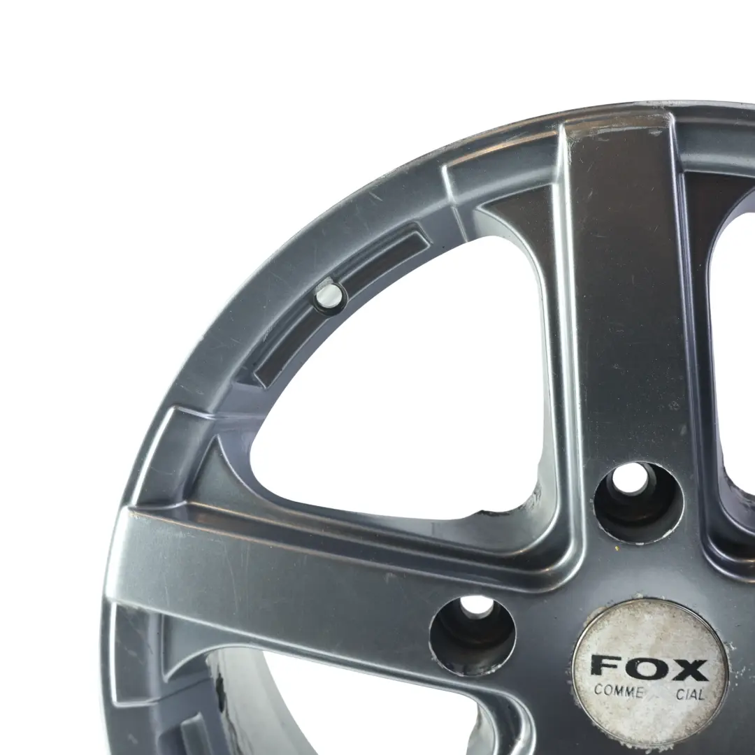 Ford Transit FOX Viper VAN Szara Felga Aluminiowa 18" 7.5J 5x160 - SKU FOX-VIA-18-1 - Numer Części FOX-VIA-18