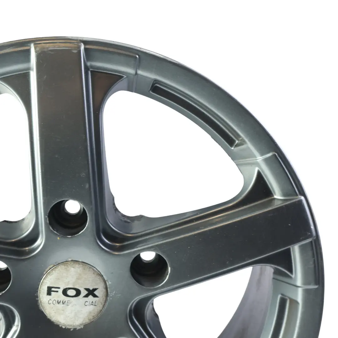 Ford Transit FOX Viper VAN Szara Felga Aluminiowa 18" 7.5J 5x160 - SKU FOX-VIA-18-1 - Numer Części FOX-VIA-18