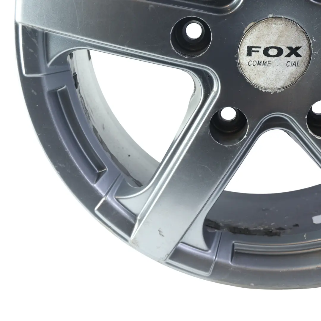 Ford Transit FOX Viper VAN Llanta Aleación Gris 18" 7.5J 5x160 - SKU FOX-VIA-18-1 - Número de pieza FOX-VIA-18