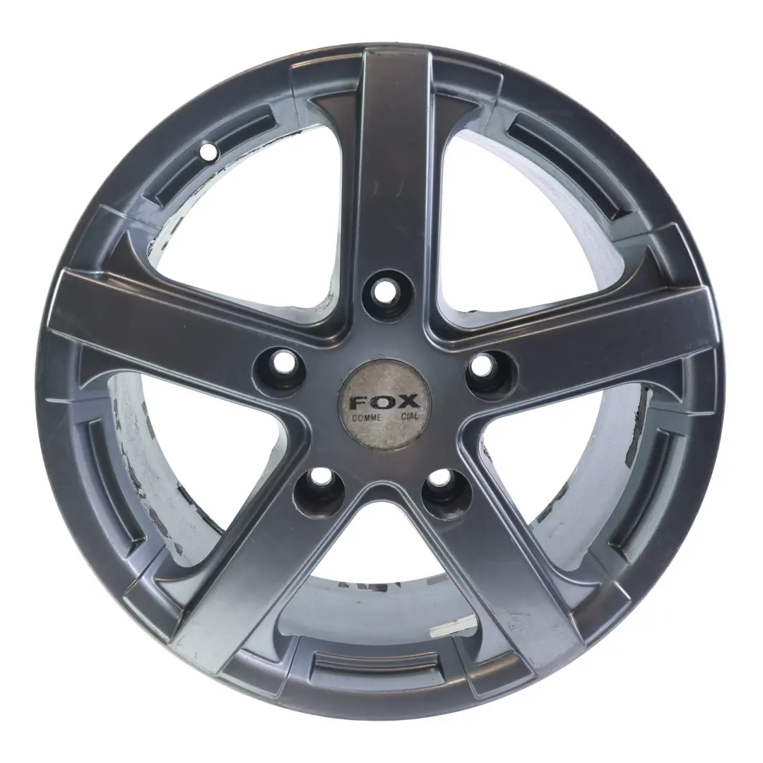 Grey Alloy Wheel Rim 18" 7.5J 5x160 to Ford Transit FOX Viper VAN with Part number FOX-VIA-18 Ford Transit FOX Viper VAN Grey Alloy Wheel Rim 18" 7.5J 5x160 - SKU FOX-VIA-18-2 - Part number FOX-VIA-18