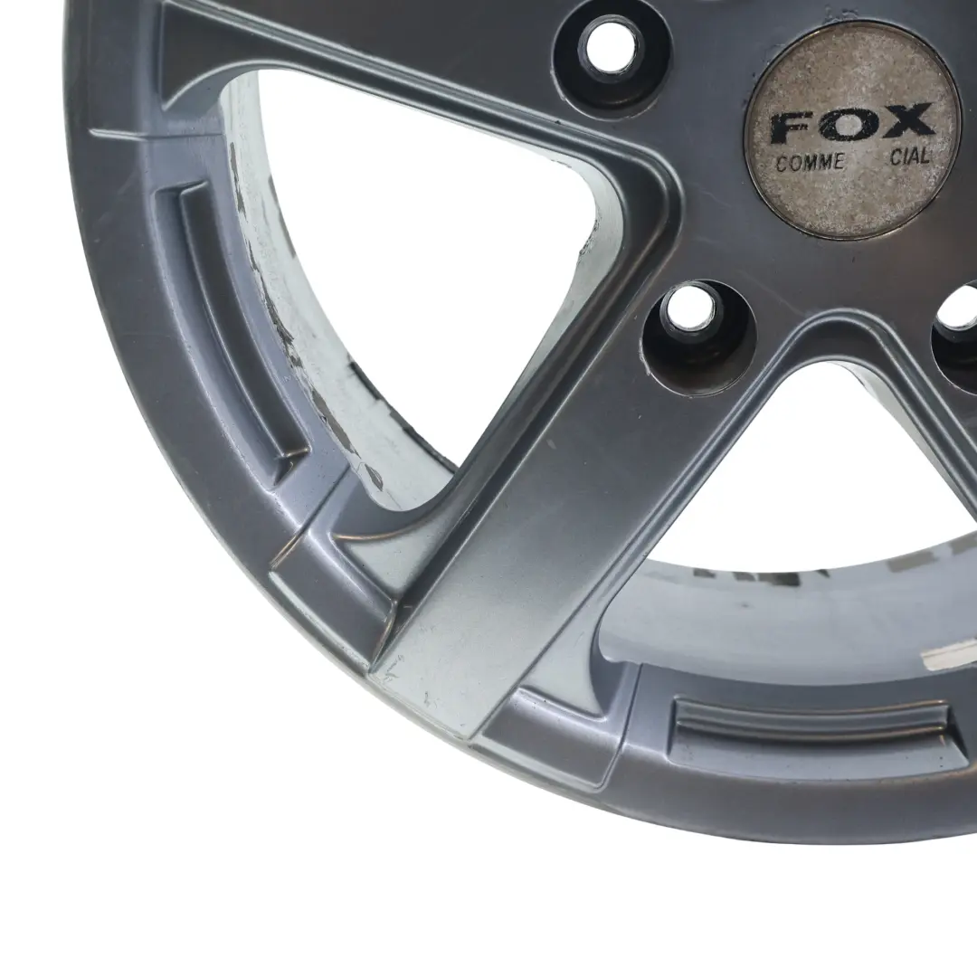 Ford Transit FOX Viper VAN Llanta Aleación Gris 18" 7.5J 5x160 - SKU FOX-VIA-18-2 - Número de pieza FOX-VIA-18