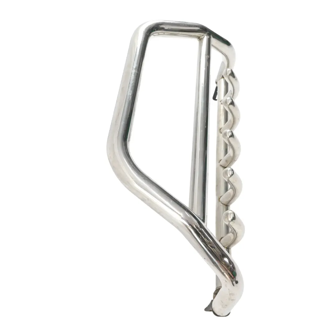 Audi Q7 4L Front Bumper Bull Bar Nudge A-Bar Spoiler Chrome - SKU FRONT-PIPING - Part number FRONT-PIPING