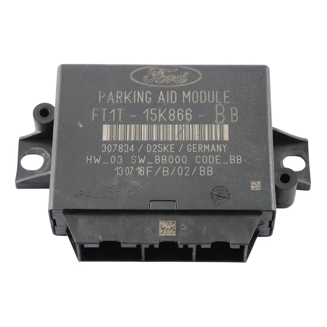 Ford Transit Connect MK2 Módulo Sensor Aparcamiento - SKU FT1T-15K866-BB - Número de pieza FT1T-15K866-BB