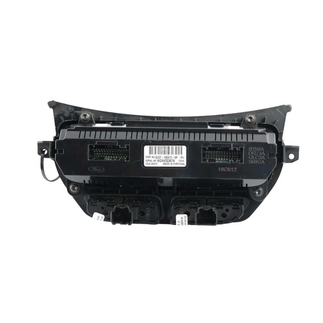 Mk2 Climate Control A/C Heater Panel Switch Unit to Ford Kuga with Part number GJ5T-18C612-DF Ford Kuga Mk2 Climate Control A/C Heater Panel Switch Unit - SKU GJ5T-18C612-DF - Part number GJ5T-18C612-DF