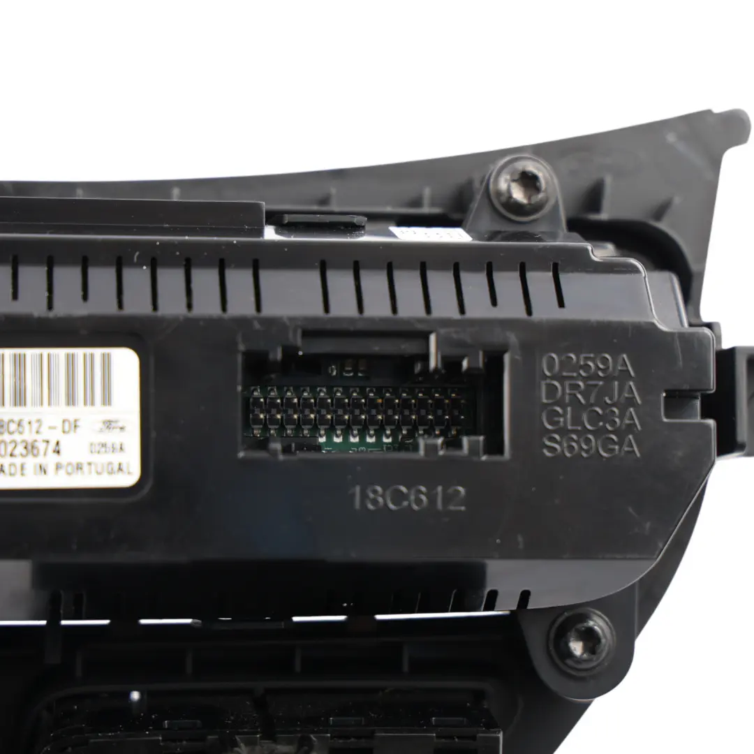 Mk2 Climate Control A/C Heater Panel Switch Unit to Ford Kuga with Part number GJ5T-18C612-DF Ford Kuga Mk2 Climate Control A/C Heater Panel Switch Unit - SKU GJ5T-18C612-DF - Part number GJ5T-18C612-DF