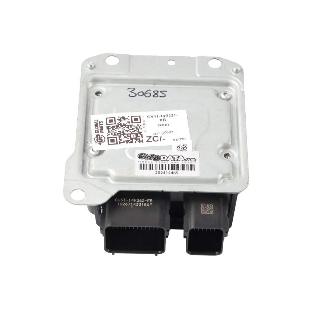 Ford Kuga C520 Air Unit Rückhaltesystem Steuergerät ECU - SKU GV4T-14B321-AB - Teilenummer GV4T-14B321-AB
