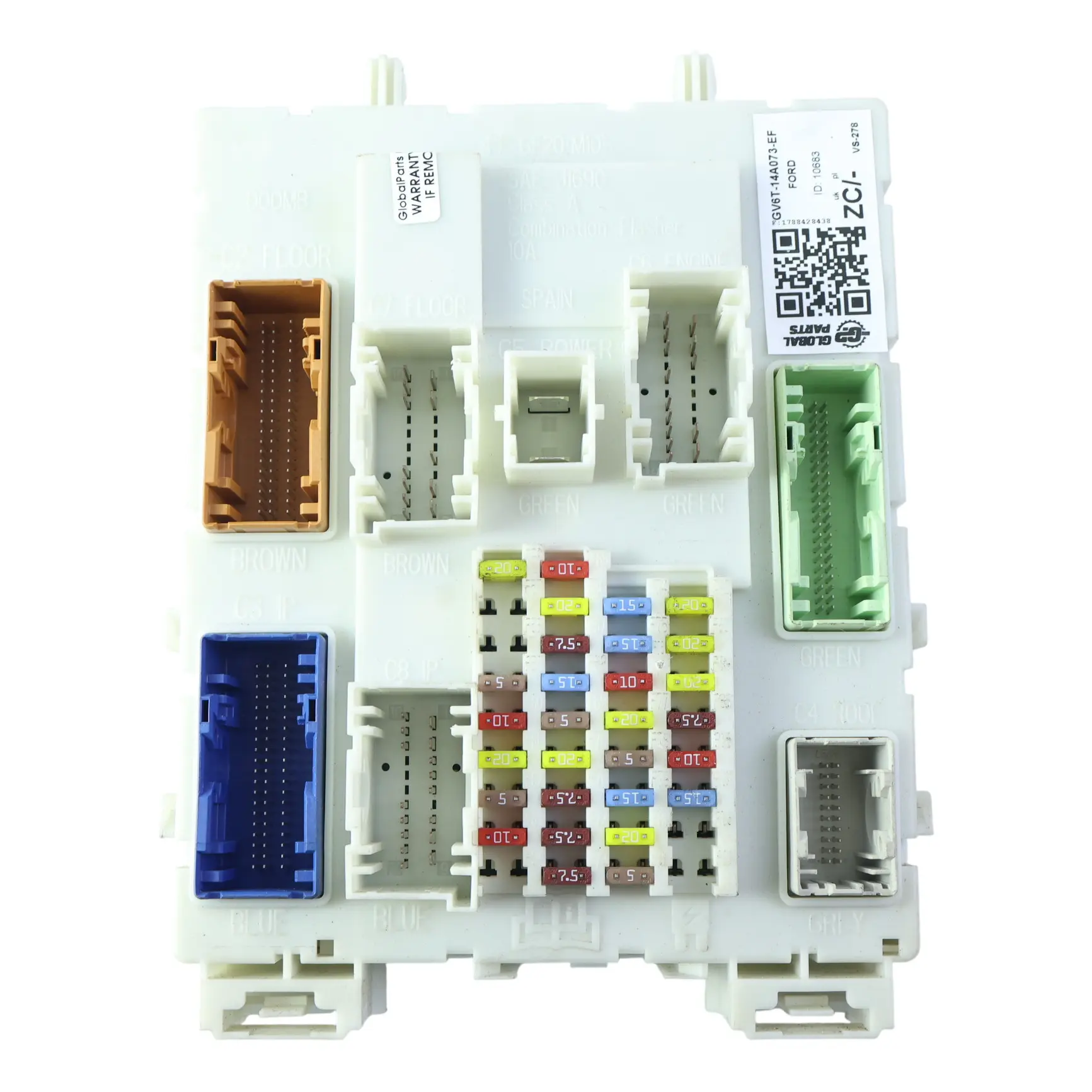 Ford Kuga C520 Mk2 Body Control Module BCM Unit Fuse Box GV6T-14A073-EF