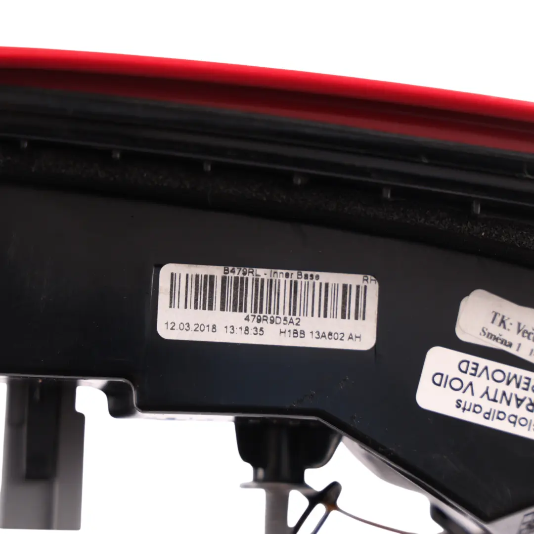 Mk8 Rear Tail Light Side Lamp Taillight Right O/S to Ford Fiesta with Part number H1BB-13A602-AH Ford Fiesta Mk8 Rear Tail Light Side Lamp Taillight Right O/S - SKU H1BB-13A602-AH - Part number H1BB-13A602-AH