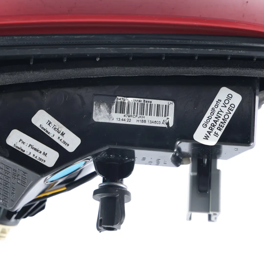 Ford Fiesta Mk8 Rear Tail Light Lamp Inner Left N/S Side - SKU H1BB-13A603-AK - Part number H1BB-13A603-AK