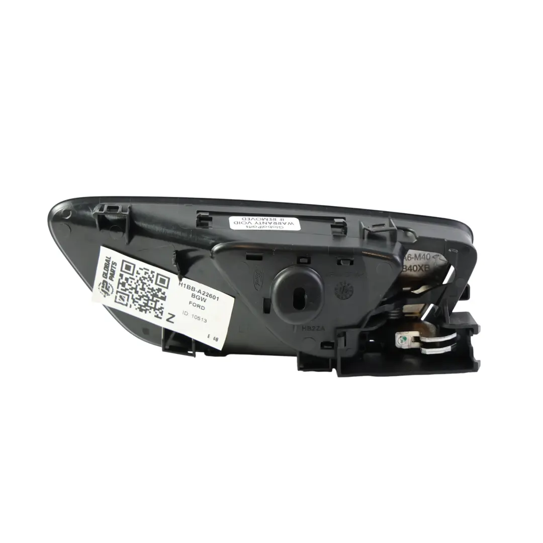 Ford Fiesta St Mk8 Interior Door Handle Ebony Front Left N/S - SKU H1BB-A22601-BGW - Part number H1BB-A22601-BGW