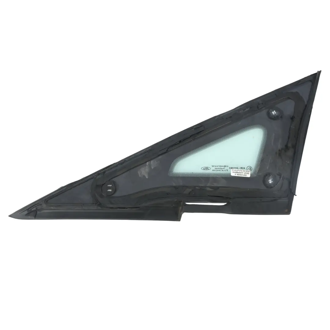 MK8 Front Quarter Glass Right O/S 3DR 5DR to Ford Fiesta St with Part number H1BB-A29710-A Ford Fiesta St MK8 Front Quarter Glass Right O/S 3DR 5DR - SKU H1BB-A29710-A - Part number H1BB-A29710-A