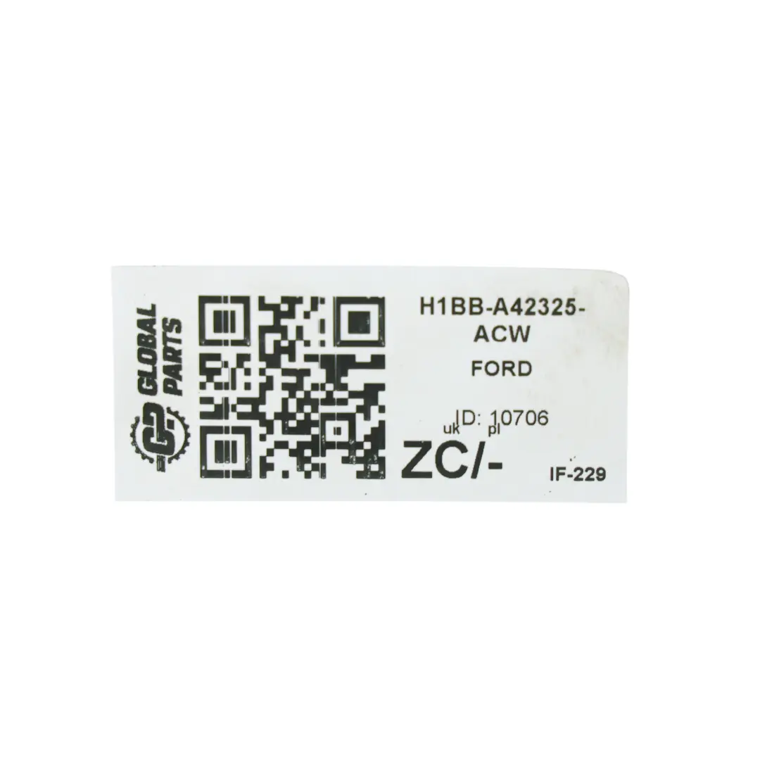 Ford Fiesta Mk8 Interior Boot Lid Tailgate Trim Panel Left N/S - SKU H1BB-A42325-ACW - Part number H1BB-A42325-ACW
