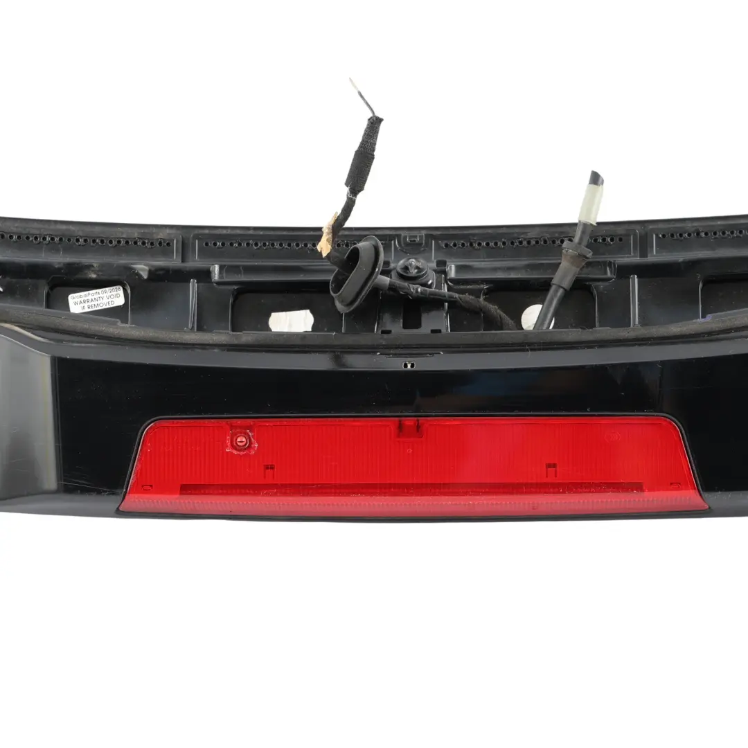 Ford Fiesta Mk8 Rear Tailgate Spoiler Wing Third Brake Light Shadow Black - G1 - SKU H1BB-A44210A-SHA - Part number H1BB-A44210A
