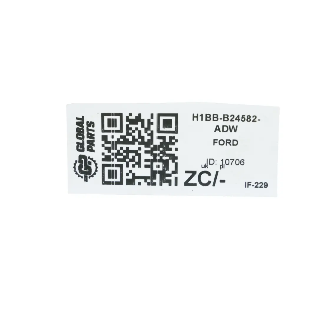 Ford Fiesta MK8 ST Pokrywa Listwy Słupka B Tylna Prawa - SKU H1BB-B24582-ADW - Numer Części H1BB-B24582-ADW