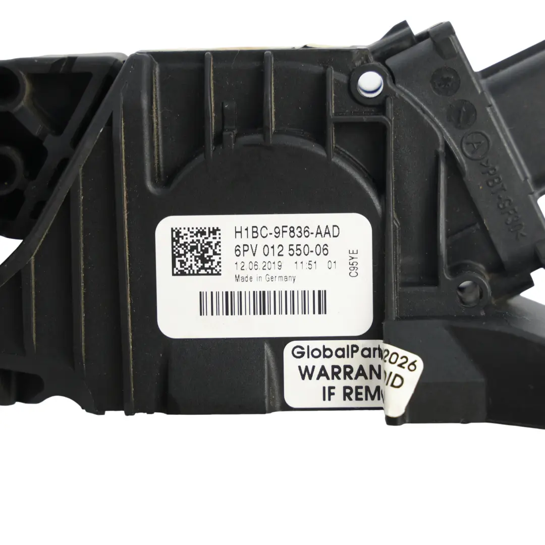 Ford Fiesta Mk8 Throttle Accelerator Pedal Assembly - SKU H1BC-9F836-AAD - Part number H1BC-9F836-AAD