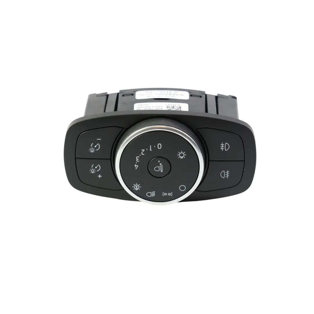 Ford Fiesta Mk8 Headlight Fog Lamp Multi Switch Button Panel H1BT-13D061-AE - SKU H1BT-13D061-AD - Part number H1BT-13D061-AD