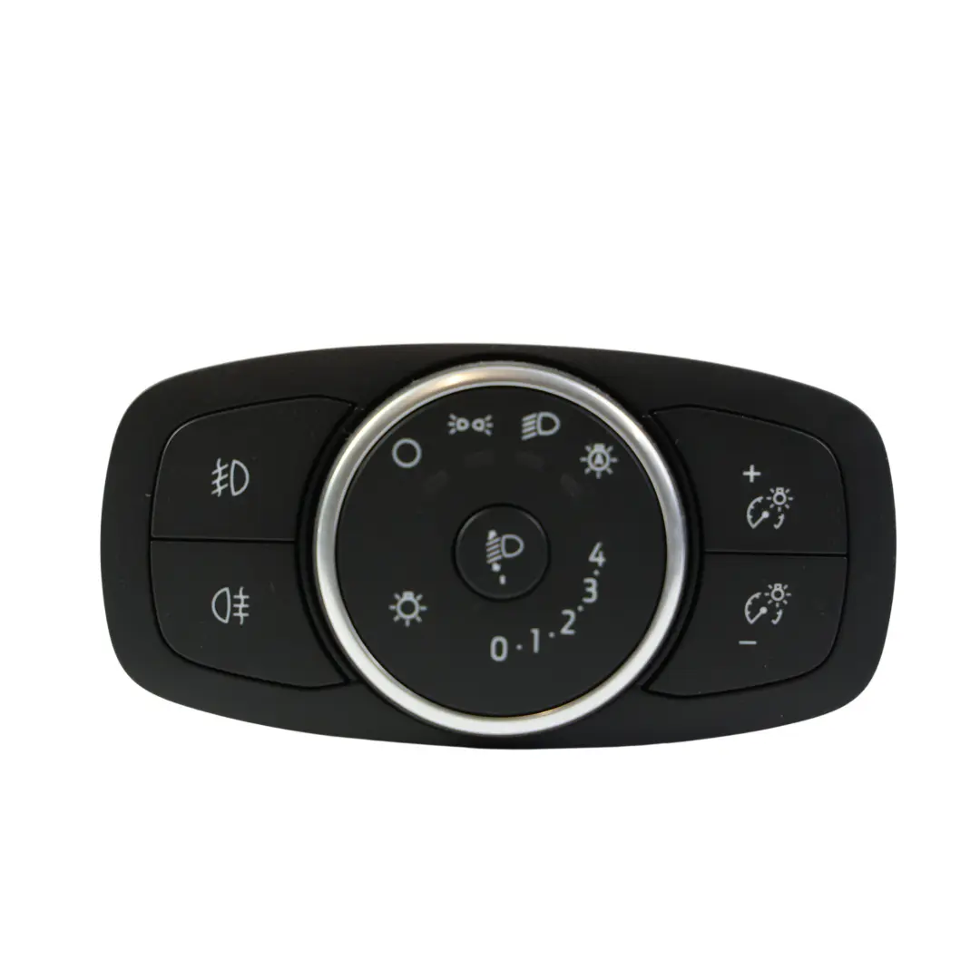 Ford Fiesta Mk8 Headlight Fog Lamp Multi Switch Button Panel H1BT-13D061-AE - SKU H1BT-13D061-AD - Part number H1BT-13D061-AD