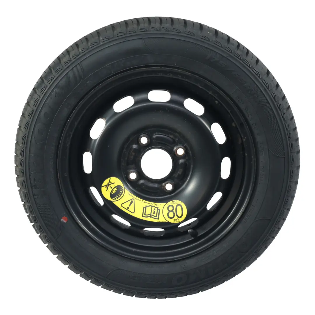 Ford Fiesta Mk7 Ruota di Scorta Acciaio 14" 5,5J ET:37 175/65 Hankook - SKU HD2406108V21 - Numero di parte HD2406108V21