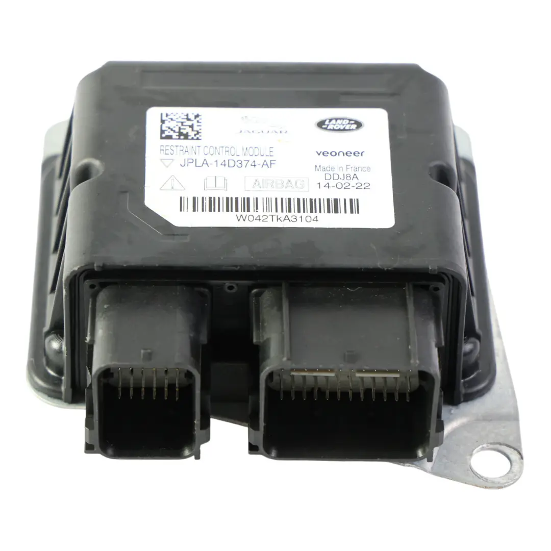 Module Control Unit Restraint SRS ECU to Range Rover Sport L494 Air with Part number JPLA-14D374-AF Range Rover Sport L494 Air Module Control Unit Restraint SRS ECU - SKU JPLA-14D374-AF - Part number JPLA-14D374-AF