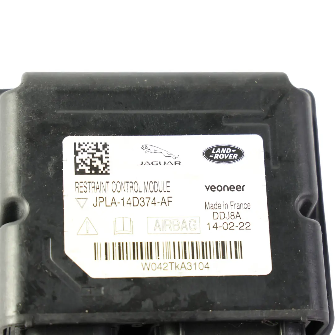 Module Control Unit Restraint SRS ECU to Range Rover Sport L494 Air with Part number JPLA-14D374-AF Range Rover Sport L494 Air Module Control Unit Restraint SRS ECU - SKU JPLA-14D374-AF - Part number JPLA-14D374-AF