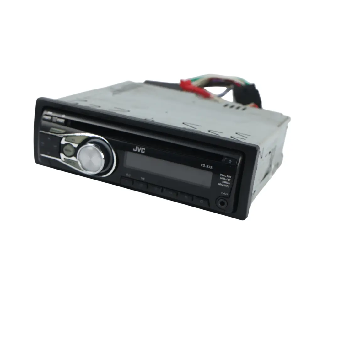 JVC Car Radio Stereo CD MP3 AUX Bluetooth Audio Player Head Unit to with Part number KD-R331 JVC Car Radio Stereo CD MP3 AUX Bluetooth Audio Player Head Unit - SKU KD-R331-1 - Part number KD-R331