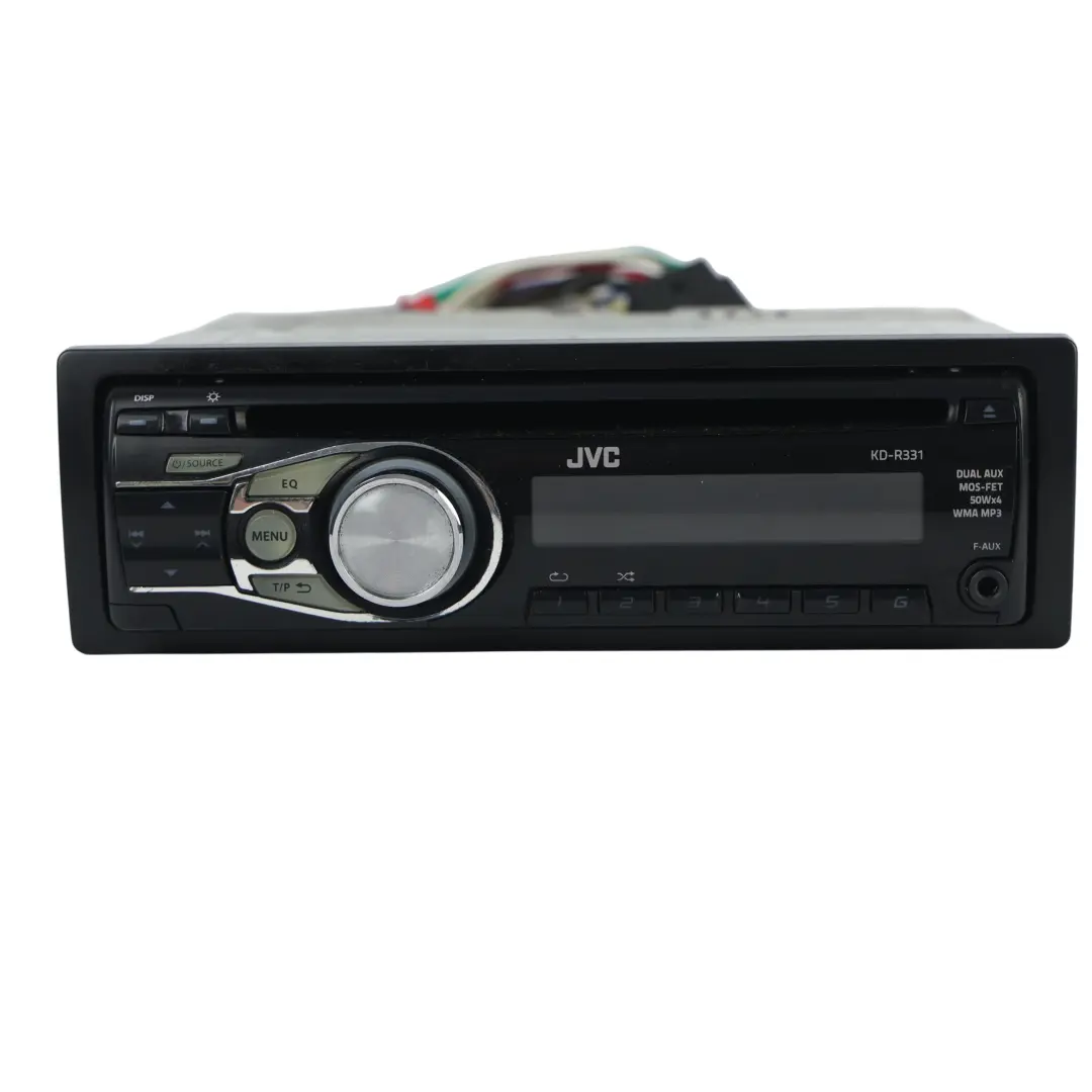JVC Car Radio Stereo CD MP3 AUX Bluetooth Audio Player Head Unit to with Part number KD-R331 JVC Car Radio Stereo CD MP3 AUX Bluetooth Audio Player Head Unit - SKU KD-R331-1 - Part number KD-R331