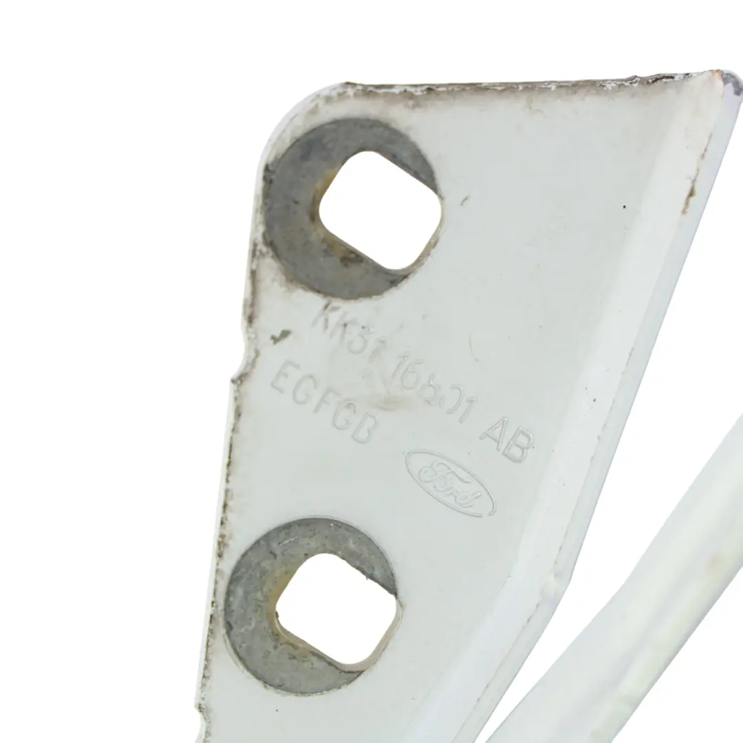 Mk8 Motorhaubenscharnier Vorne Links Weiß für Ford Transit mit Teilenummer KK31-16801-AB Ford Transit Mk8 Motorhaubenscharnier Vorne Links Weiß - SKU KK31-16801-AB-FW - Teilenummer KK31-16801-AB