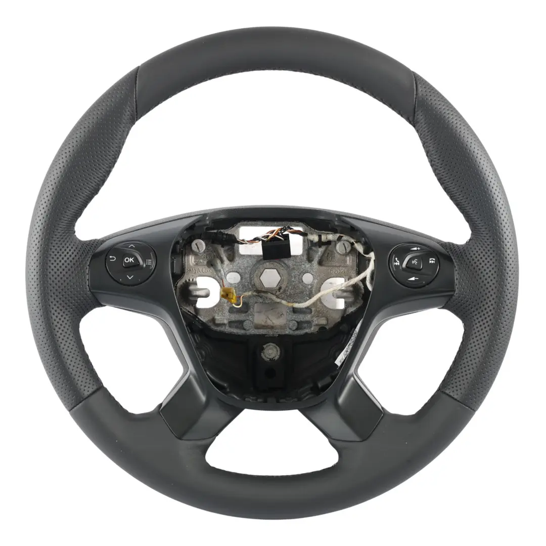 Ford Transit Connect Steering Wheel NEW Black Leather - SKU KT1B-3600-CB3ZHE-1 - Part number KT1B-3600-CB3ZHE