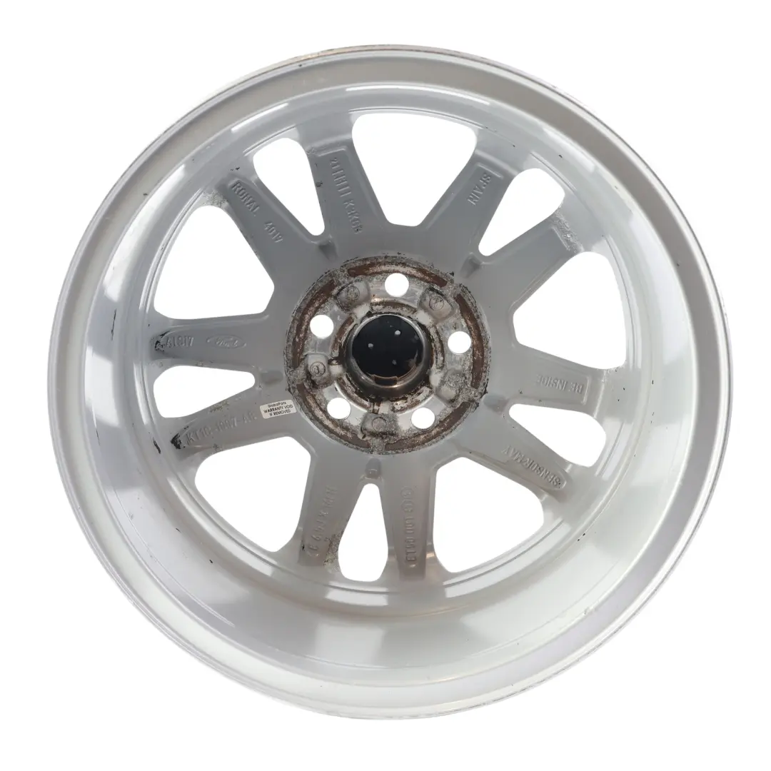 Mk2 Jante En Alliage Argenté 16" 6,5J ET:56 KT1C1007AB pour Ford Transit Connect à propos du numéro de pièce KT1C-1007-AB-5 Ford Transit Connect Mk2 Jante En Alliage Argenté 16" 6,5J ET:56 KT1C1007AB - SKU KT1C-1007-AB-5 - Numéro de pièce KT1C-1007-AB-5
