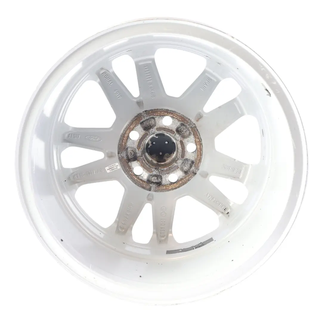 Mk2 Wheel Rim Alloy Silver 16" 6,5J ET:50 KT1C-1007-AB to Ford Transit Connect with Part number KT1C-1007-AB-7 Ford Transit Connect Mk2 Wheel Rim Alloy Silver 16" 6,5J ET:50 KT1C-1007-AB - SKU KT1C-1007-AB-7 - Part number KT1C-1007-AB-7