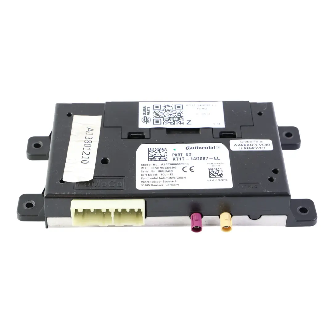 Mk8 Moduł Sterownik Bluetooth 1.0 EcoBoost do Ford Fiesta o numerze KT1T-14G087-EL Ford Fiesta Mk8 Moduł Sterownik Bluetooth 1.0 EcoBoost - SKU KT1T-14G087-EL - Numer Części KT1T-14G087-EL