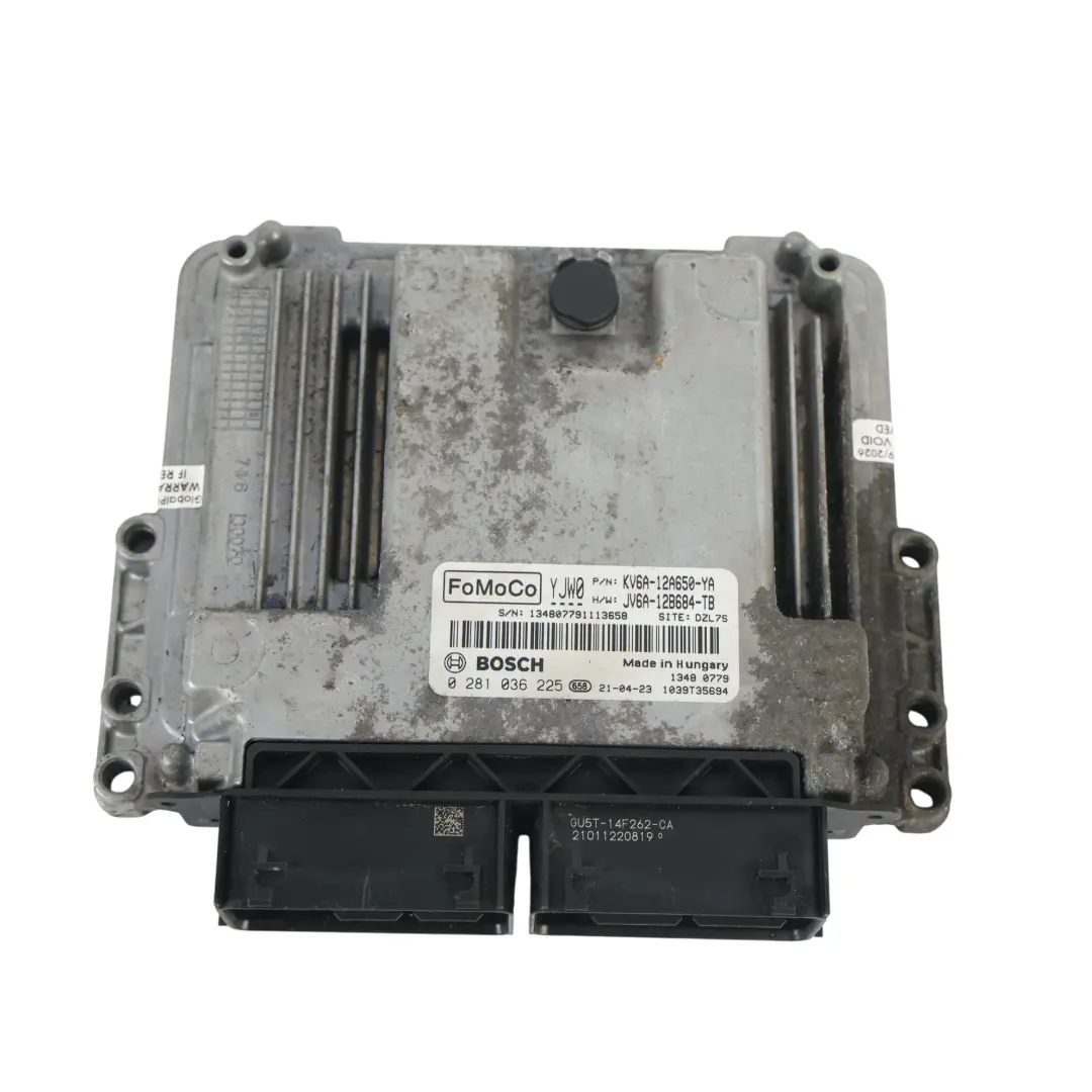 Mk2 Boîtier ECU Manuel 1.5 ZTGA 120HP pour Ford Transit Connect à propos du numéro de pièce KV6A-12A650-YA Ford Transit Connect Mk2 Boîtier ECU Manuel 1.5 ZTGA 120HP - SKU KV6A-12A650-YA - Numéro de pièce KV6A-12A650-YA