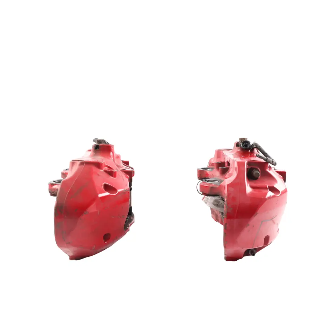 Range Rover Sport L320 Front Brembo Brake Caliper Set Left Right N/O/S Red - SKU L320-FRONT-BREMBO - Part number L320-FRONT-BREMBO